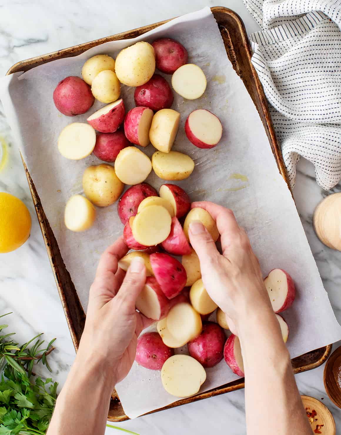 Roasted potatoes recipe
