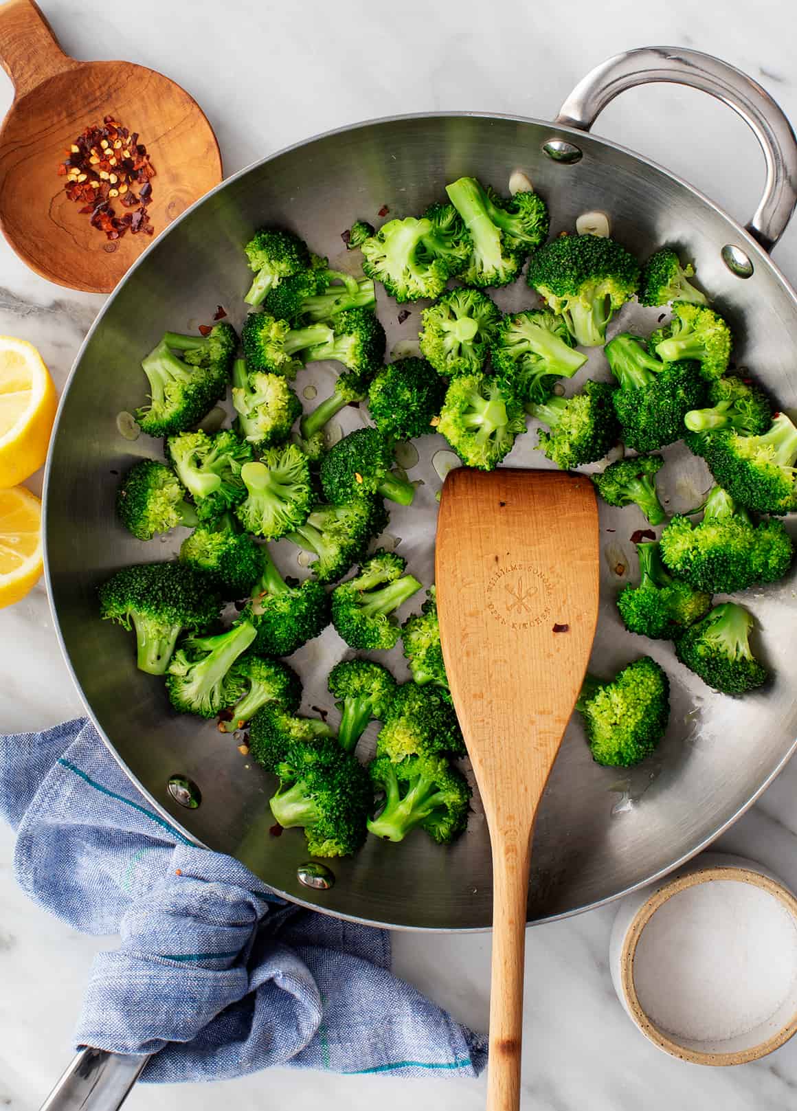 Sautéed broccoli